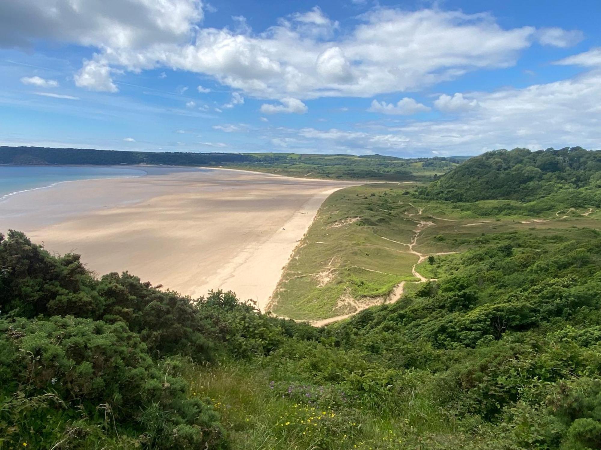 44 Gower Holiday Village Ty Gwyr Cosy 2 Bedroom Chalet Swansea Zewnętrze zdjęcie